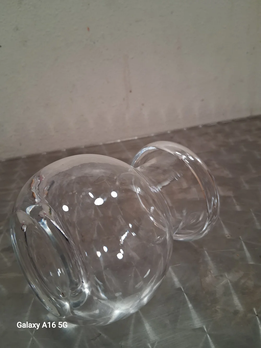Clear Glass Bulb Vase - Home Accents